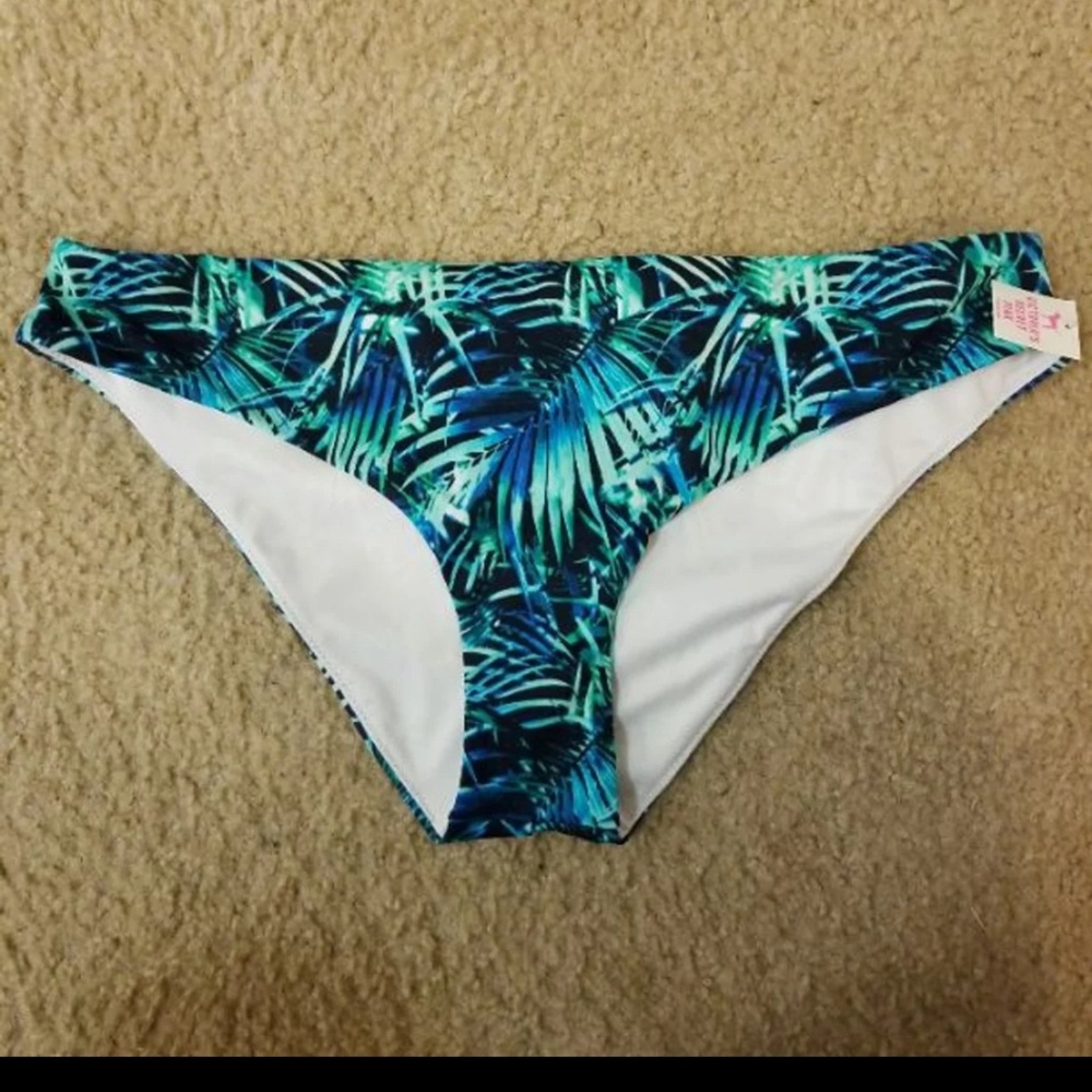 Victoria's Secret palm leaf swim bottoms